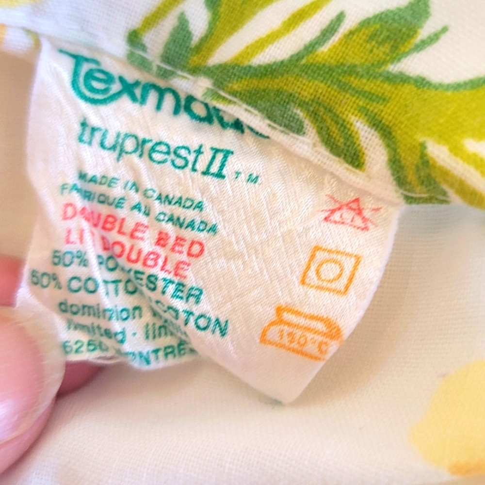 VINTAGE DBL Sz Bedding Curation 4 Pcs - Picture 10 of 13